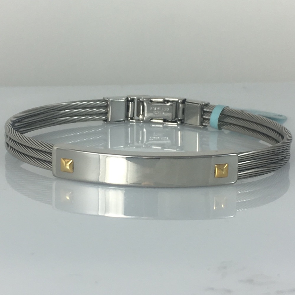 Stainless Steel ID Bracelet
